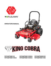 Worldlawn KING COBRA WYK60FX921V5S Operator's Manual