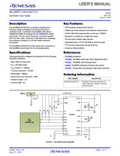 Renesas ISL29501-CS-EVKIT1Z User Manual