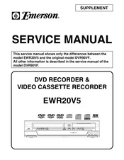 Emerson EWR20V5 Service Manual
