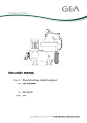 GEA OSE 20-0136-067 Instruction Manual