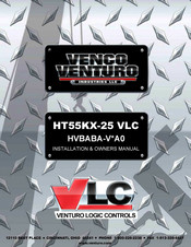 Venturo HT55KX-25 VLC Installation & Owner's Manual