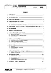 M-system 60C Instruction Manual