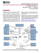 Analog Devices LTC6955-1 Demo Manual