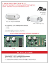 Quantum ELM2 Replacement Instructions Manual