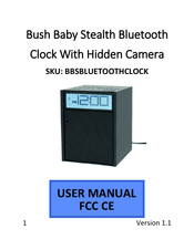 Mini Gadgets BBSBLUETOOTHCLOCK User Manual