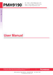 Acnodes PMH9190 User Manual