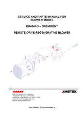 Ametek DR656RDNT Service And Parts Manual