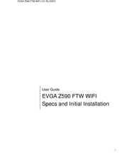 EVGA Z590 FTW WIFI User Manual