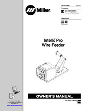 Miller Intellx Pro Owner's Manual