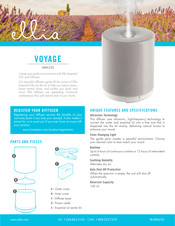 Ellia VOYAGE ARM-250 Quick Start Manual