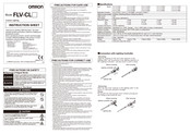 Omron FLV-CL Series Instruction Sheet
