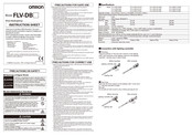 Omron FLV-DB Series Instruction Sheet