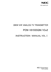 NEC PCN-1815SSQN/1Cx2 Instruction Manual