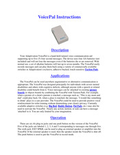 Adaptivation VoicePal Instructions