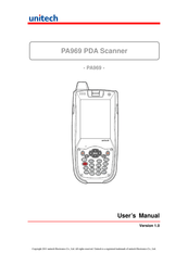 Unitech PA969 User Manual
