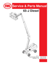 Mec 65-J Diesel Service & Parts Manual