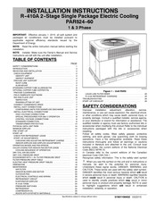 HEIL PAR524--60 Installation Instructions Manual