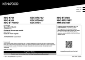 Kenwood KDC-X704 Quick Start Manual
