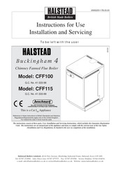 Halstead Buckingham 4 Instructions For Use Installation And Servicing