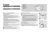 Canon EF35mm f/1.4L USM Instructions