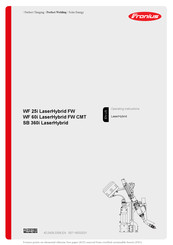 Fronius LaserHybrid FW CMT WF 60i Operating Instructions Manual