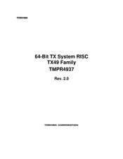 Toshiba TX49 TMPR4937 Manual