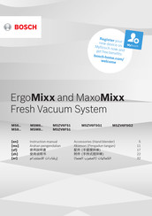 Bosch+Sohn MSZV6FSG2 Instruction Manual