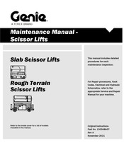 Terex Genie GS-3246 XH Maintenance Manual