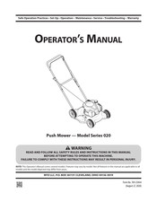 MTD 11A-020W765 Operator's Manual
