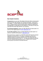 Sceptre X420 Manual
