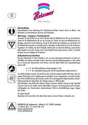 HEISSNER U 130-T Quick Start Manual