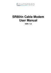 Lightspeed SR804n User Manual
