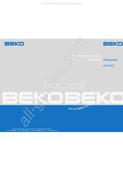 Beko DWD 8657 Installation & Operation Instructions