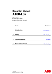 ABB A180-L37 Operation Manual