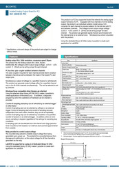 Contec AO-1604CI3-PCI Manual