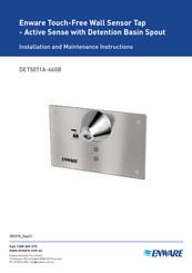 enware DET5071A-660B Installation And Maintenance Instructions Manual