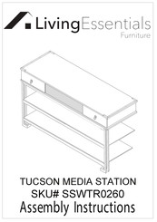 Living Essentials TUCSON SSWTR0260 Assembly Instructions Manual