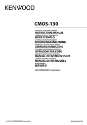 Kenwood CMOS-130 Instruction Manual