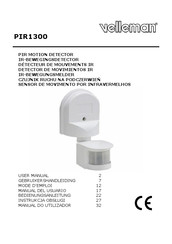 Velleman PIR1300 User Manual