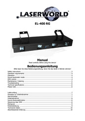 Laserworld EL-400RG Manual