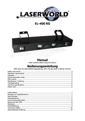 Laserworld EL-400 RG Manual