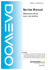 DAEWOO ELECTRONICS KQG-8B5R5S64 Service Manual