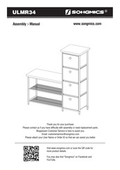 Songmics ULMR34 Assembly Manual
