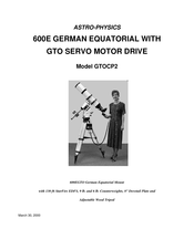 ASTRO-PHYSICS GTOCP2 Manual