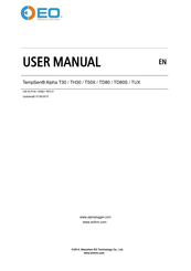 EO TempSen Alpha T50X User Manual