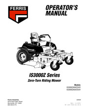 Ferris IS3000z Series Operator's Manual