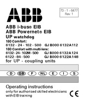 ABB 6132-24-102M-500 Operating Instructions Manual