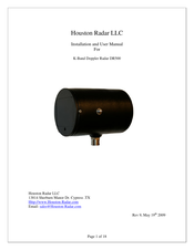Houston Radar DR500 Installation And User Manual