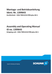 SCHUNK 1399643 Assembly And Operating Manual