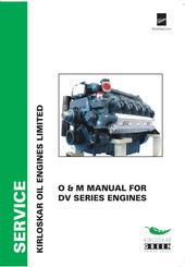 KIRLOSKAR DV Series O & M Manual